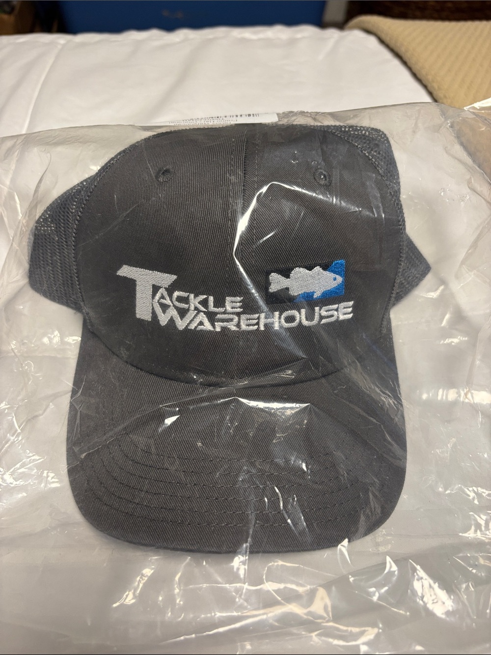 Men’s Tackle Warehouse Dark Gray Trucker Hat